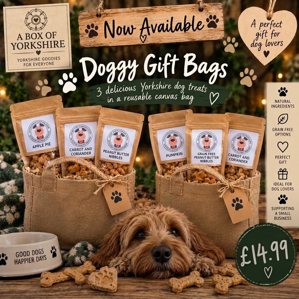 Doggy Gift Bags advert priced at £14.99